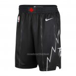 Pantaloncini Toronto Raptors Citta 2025-26 Nero