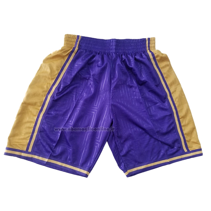 Pantaloncini Los Angeles Lakers Chinese New Year Viola Poco Prezzo