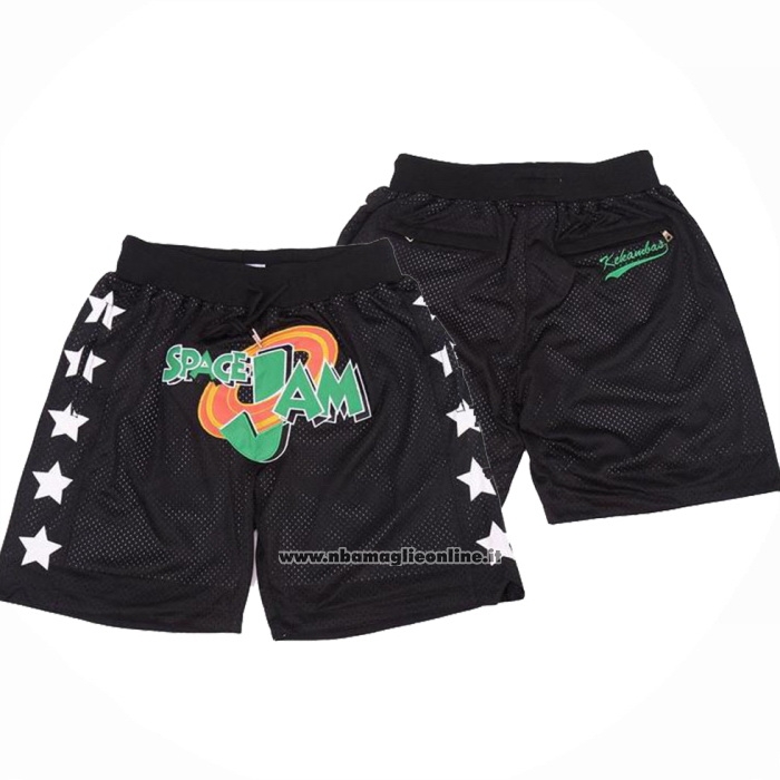 Pantaloncini Space Jam Nero Poco Prezzo